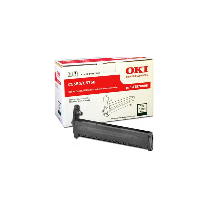 Tambor original  -  OKI 43870008  -  negro  -  (43870008)