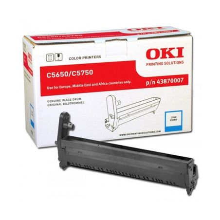 Tambor original  -  OKI 43870007  -  cian  -  (43870007)