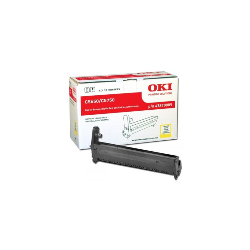 Tambor original  -  OKI 43870005  -  amarillo  -  (43870005)