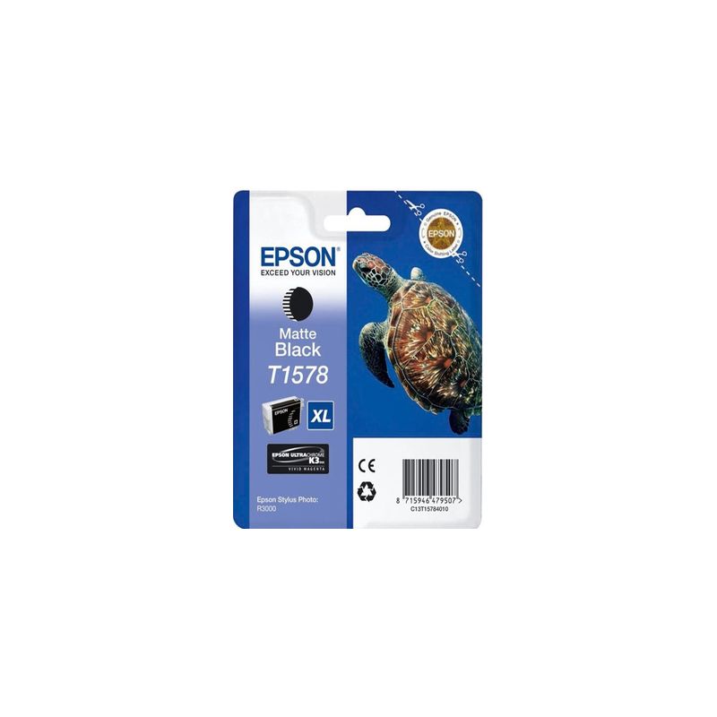 Cartucho de tinta original  -  EPSON T1578  -  negro  -  (C13T15784010)