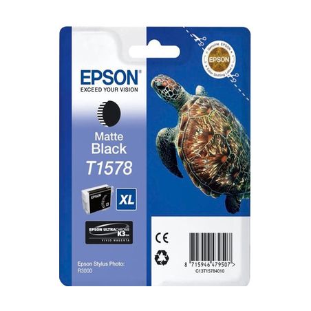 Cartucho de tinta original  -  EPSON T1578  -  negro  -  (C13T15784010)