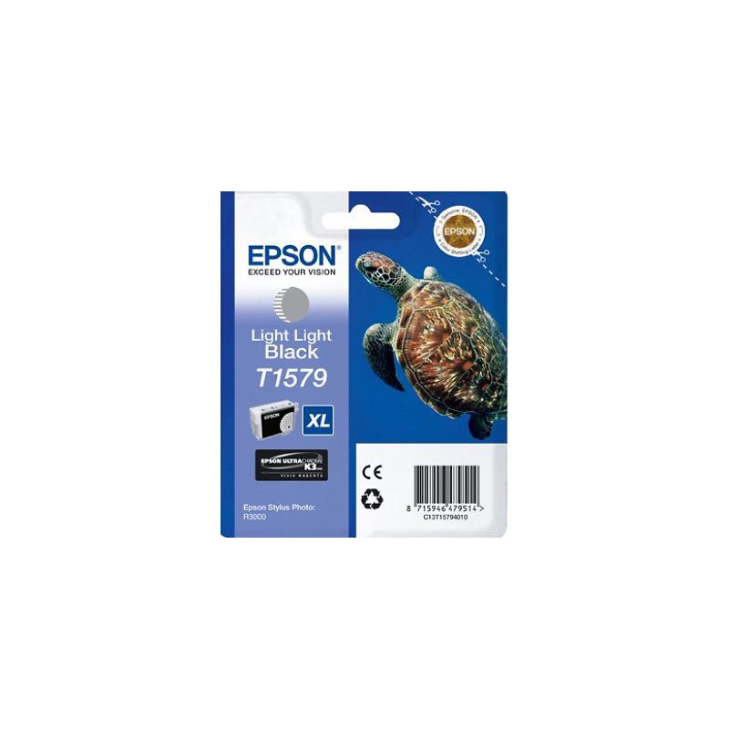 Cartucho de tinta original  -  EPSON T1579  -  negro  -  (C13T15794010)