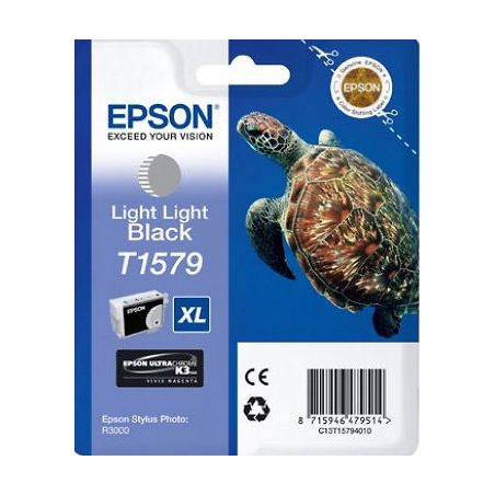 Cartucho de tinta original  -  EPSON T1579  -  negro  -  (C13T15794010)