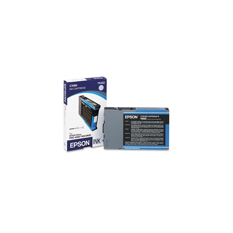Cartucho de tinta original  -  EPSON T5432  -  cian  -  (C13T543200)