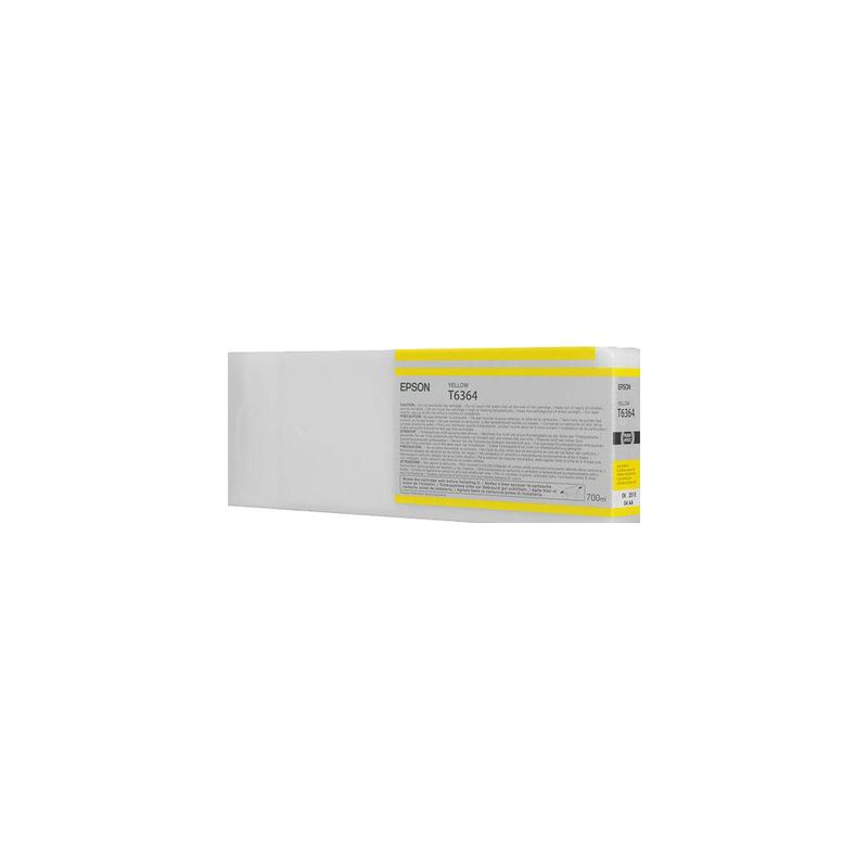 Cartucho de tinta original  -  EPSON T6364  -  amarillo  -  (C13T636400)