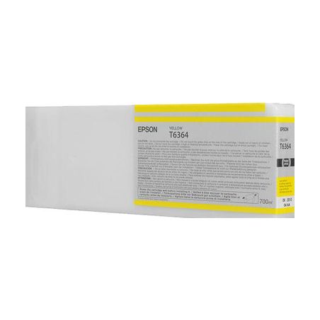 Cartucho de tinta original  -  EPSON T6364  -  amarillo  -  (C13T636400)
