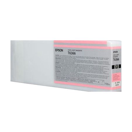 Cartucho de tinta original  -  EPSON T6366  -  magenta foto  -  (C13T636600)