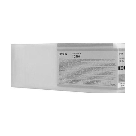 Cartucho de tinta original  -  EPSON T6367  -  negro  -  (C13T636700)