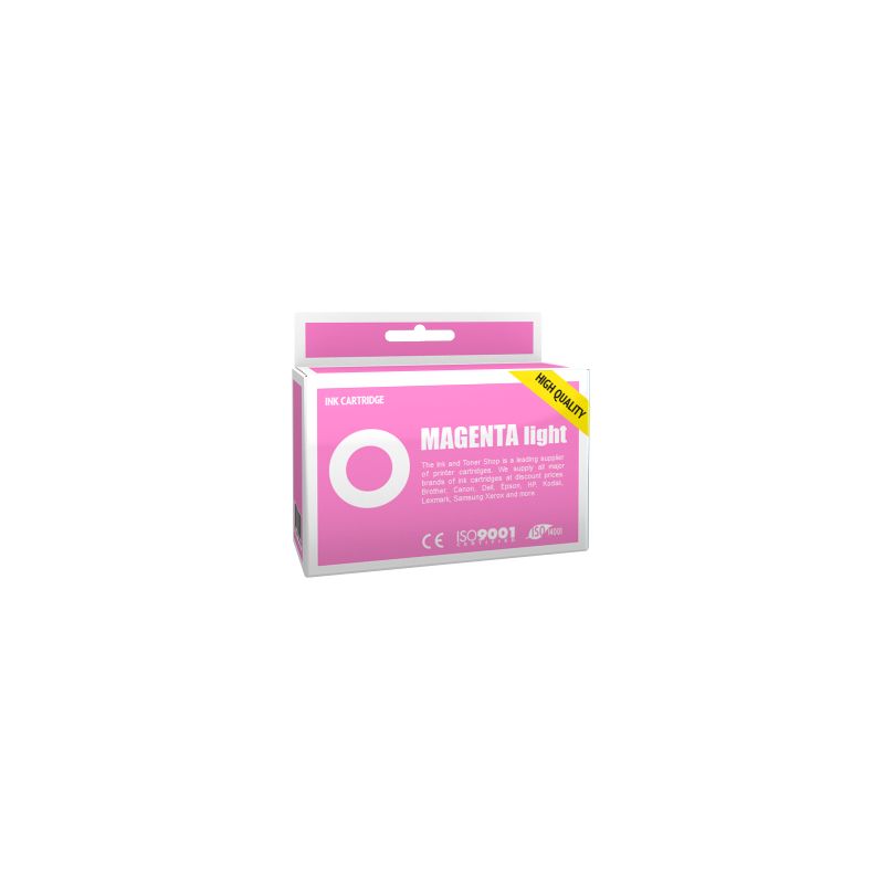 Cartucho de tinta compatible  -  HP 81  -  magenta foto  -  (C4935A)