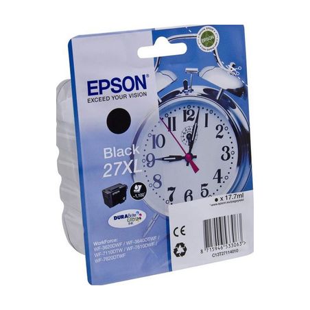 Cartucho de tinta original  -  EPSON 27XL  -  negro  -  (C13T27114012)  -  gran capacidad