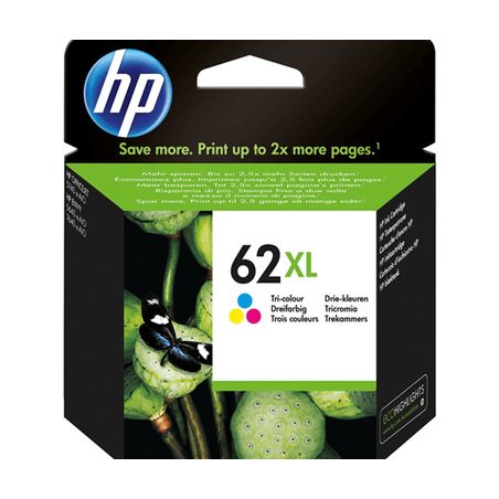 Cartucho de tinta original  -  HP 62XL  -  color  -  (C2P07AE)