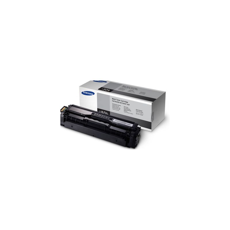Toner original  -  SAMSUNG CLT-K504 S  -  negro  -  (CLTK504S)