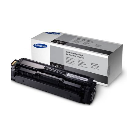 Toner original  -  SAMSUNG CLT-K504 S  -  negro  -  (CLTK504S)