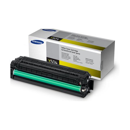 Toner original  -  SAMSUNG CLT-Y504 S  -  amarillo  -  (CLTY504S)