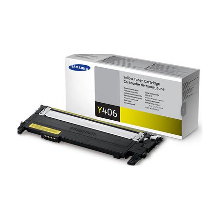 Toner original  -  SAMSUNG CLT-Y406S  -  amarillo  -  (CLTY406S)
