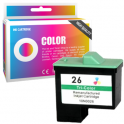 Cartucho de tinta compatible  -  LEXMARK 26  -  color  -  (10N0026)