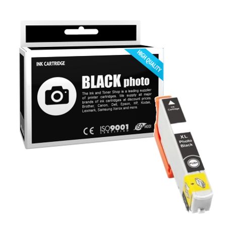 Cartucho de tinta compatible  -  EPSON 33XL  -  negro Photo  -  (C13T33614010)  -  gran capacidad