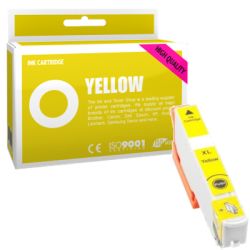 Cartucho de tinta compatible  -  EPSON 33XL  -  amarillo  -  (C13T33644010)  -  gran capacidad