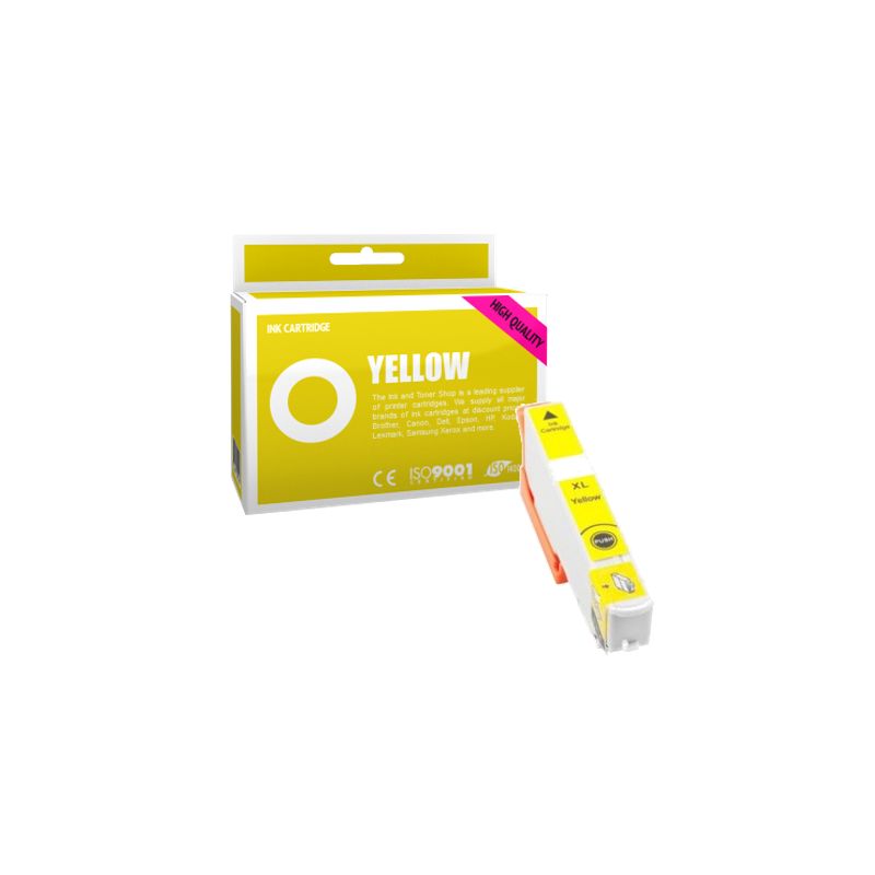 Cartucho de tinta compatible  -  EPSON 33XL  -  amarillo  -  (C13T33644010)  -  gran capacidad