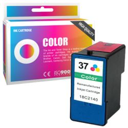 Cartucho de tinta compatible  -  LEXMARK 37XL  -  color  -  gran capacidad