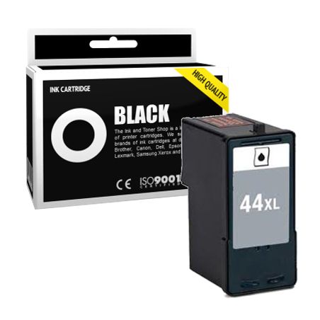 Cartucho de tinta compatible  -  LEXMARK 44XL  -  negro  -  (18Y0144E)  -  gran capacidad