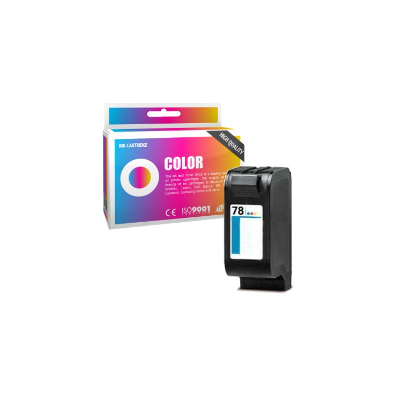 Cartucho de tinta compatible  -  HP 78  -  color  -  (C6578A)