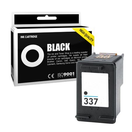 Cartucho de tinta compatible  -  HP 337  -  negro  -  (C9364E)