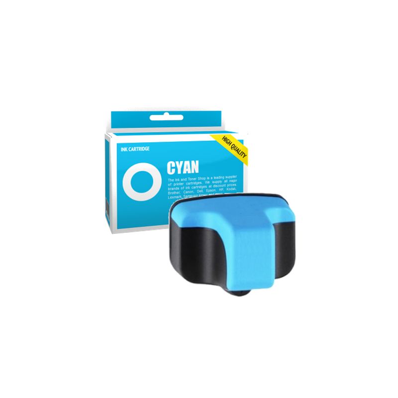 Cartucho de tinta compatible  -  HP 363  -  cian  -  (C8771EE)