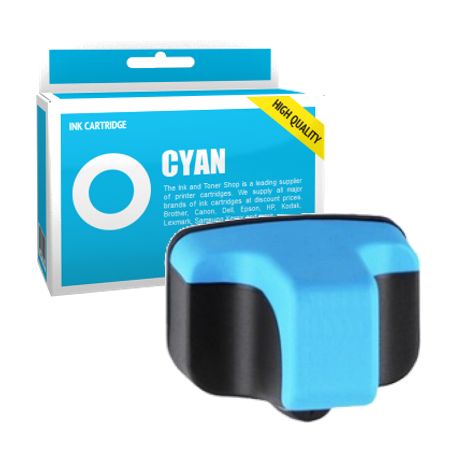 Cartucho de tinta compatible  -  HP 363  -  cian  -  (C8771EE)