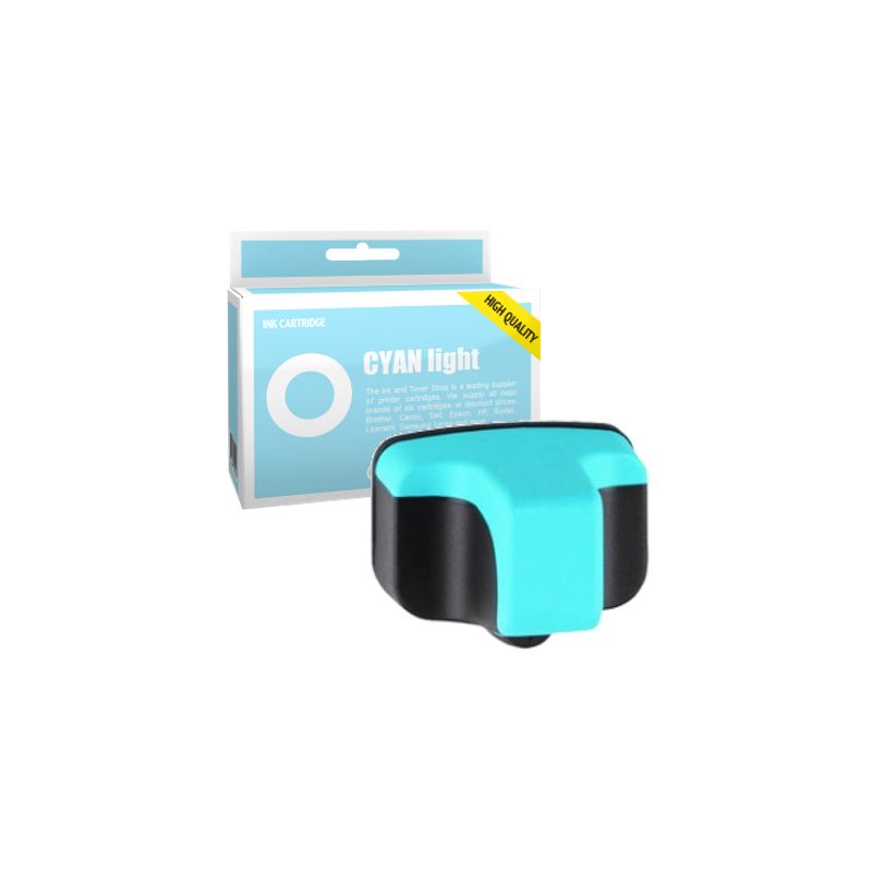Cartucho de tinta compatible  -  HP 363  -  cian claro  -  (C8774EE)