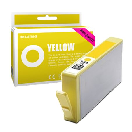 Cartucho de tinta compatible  -  HP 364XL  -  amarillo  -  (CB325EE)  -  gran capacidad