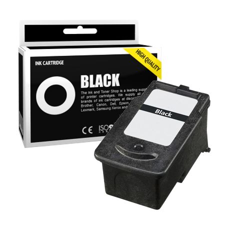 Cartucho de tinta compatible  -  CANON 510 / 512 (PG510 / PG512)  -  negro  -  (2970B001 / 2969B001)