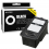 Cartucho de tinta compatible  -  CANON 510 / 512 (PG510 / PG512)  -  negro  -  (2970B001 / 2969B001)