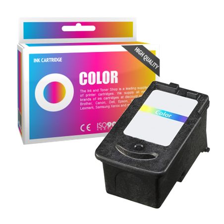 Cartucho de tinta compatible  -  CANON 511 / 513 (CL511 / CL513)  -  color  -  (2972B001 / 2971B001)