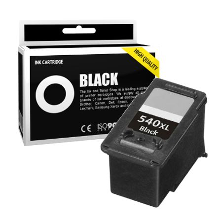 Cartucho de tinta compatible  -  CANON 540XL / PG540XL  -  negro  -  (5222B005)  -  gran capacidad