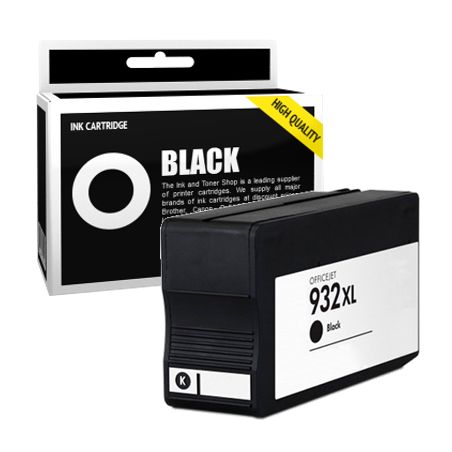 Cartucho de tinta compatible  -  HP 932XL  -  negro  -  (CN053AE)  -  gran capacidad