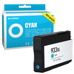 Cartucho de tinta compatible  -  HP 933XL  -  cian  -  (CN054AE)  -  gran capacidad