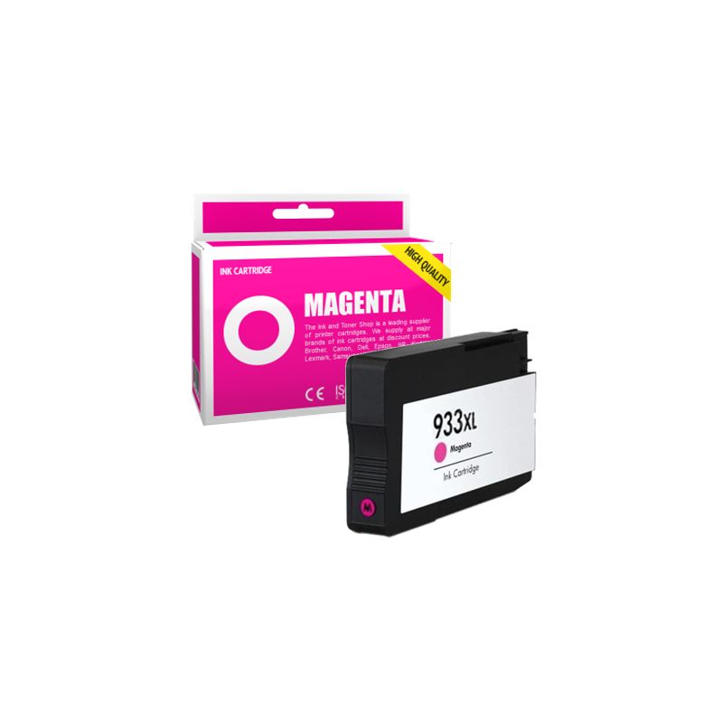Cartucho de tinta compatible  -  HP 933XL  -  magenta  -  (CN055AE)  -  gran capacidad