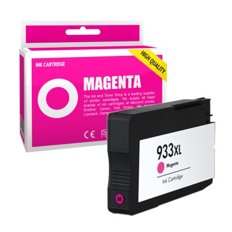 Cartucho de tinta compatible  -  HP 933XL  -  magenta  -  (CN055AE)  -  gran capacidad