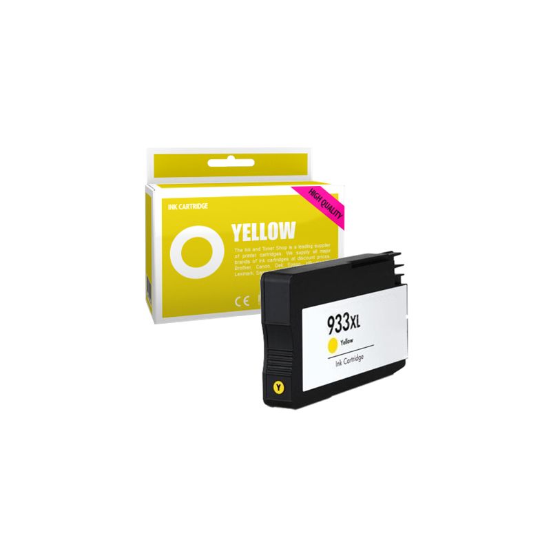 Cartucho de tinta compatible  -  HP 933XL  -  amarillo  -  (CN056AE)  -  gran capacidad