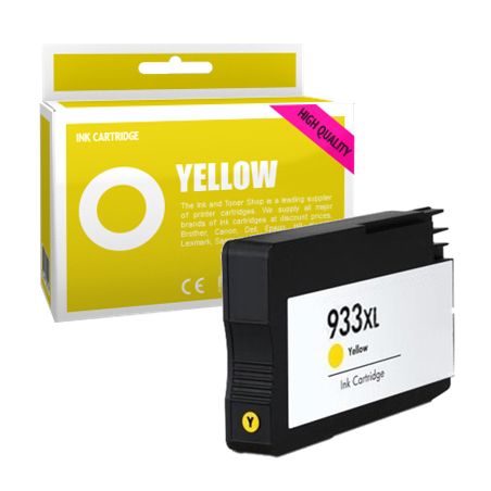 Cartucho de tinta compatible  -  HP 933XL  -  amarillo  -  (CN056AE)  -  gran capacidad
