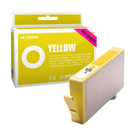 Cartucho de tinta compatible  -  HP 935XL  -  amarillo  -  (C2P26AE)  -  gran capacidad