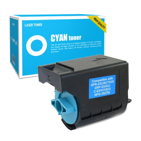 Toner compatible  -  CANON CEXV 21  -  cian  -  (0453B002)