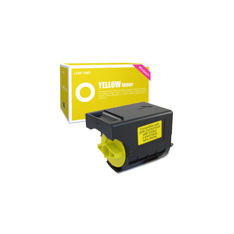 Toner compatible  -  CANON CEXV 21  -  amarillo  -  (0455B002)