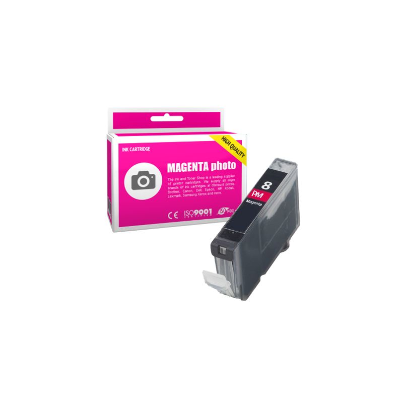 Cartucho de tinta compatible  -  CANON 8 PM / CLI8PM  -  magenta foto  -  (0625B001)