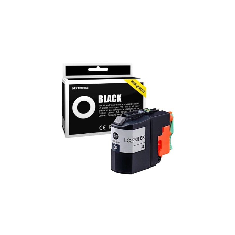 Cartucho de tinta compatible  -  BROTHER LC227XL BK  -  negro  -  (LC227XL-BK)