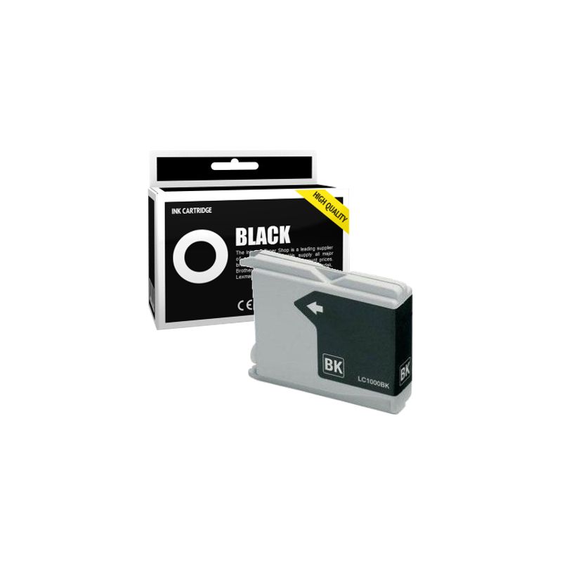 Cartucho de tinta compatible  -  BROTHER LC970  -  negro  -  (LC970-BK)