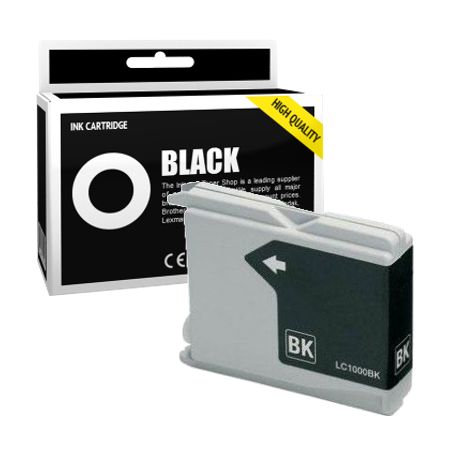 Cartucho de tinta compatible  -  BROTHER LC970  -  negro  -  (LC970-BK)