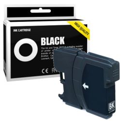 Cartucho de tinta compatible  -  BROTHER LC980  -  negro  -  (LC980-BK)
