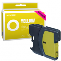 Cartucho de tinta compatible  -  BROTHER LC1100  -  amarillo  -  (LC1100-Y)